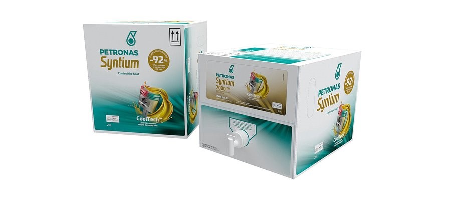 Con PETRONAS Syntium  Bag In Box l'ambiente è al centro di tutto!